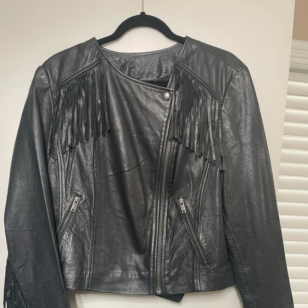 Leather Banana Republic Jacket - Size XL